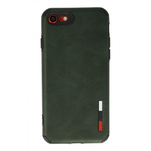 Newface iPhone 7 Kılıf Loop Deri Silikon - Yeşil Newface iPhone 7 Kılıf Loop Deri Silikon - Yeşil
