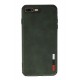 Newface iPhone 8 Plus Kılıf Loop Deri Silikon - Yeşil Newface iPhone 8 Plus Kılıf Loop Deri Silikon - Yeşil