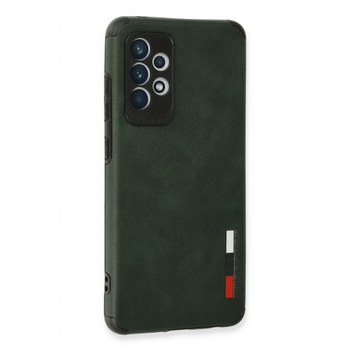 Newface Samsung Galaxy A72 Kılıf Loop Deri Silikon - Yeşil Newface Samsung Galaxy A72 Kılıf Loop Deri Silikon - Yeşil