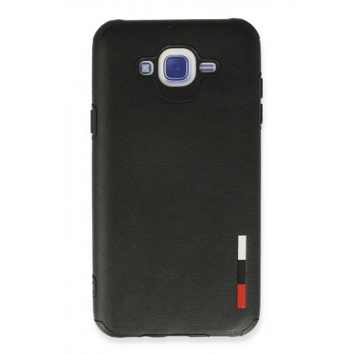 Newface Samsung Galaxy J7 Kılıf Loop Deri Silikon - Siyah Newface Samsung Galaxy J7 Kılıf Loop Deri Silikon - Siyah