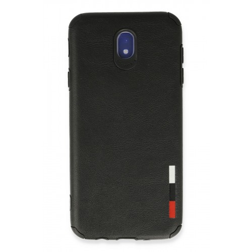 Newface Samsung Galaxy J7 Pro / J730 Kılıf Loop Deri Silikon - Siyah Newface Samsung Galaxy J7 Pro / J730 Kılıf Loop Deri Silikon - Siyah