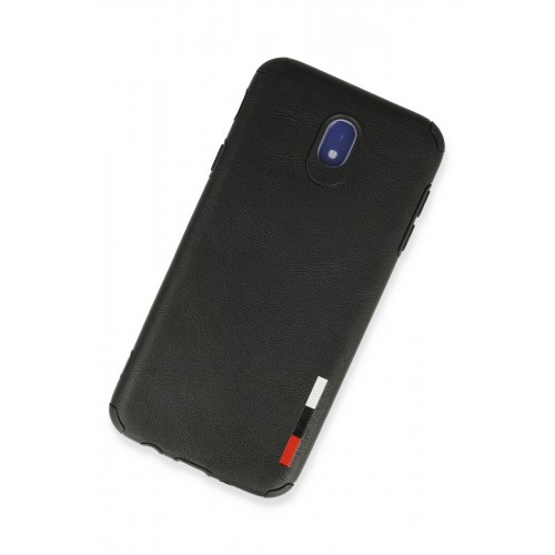 Newface Samsung Galaxy J7 Pro / J730 Kılıf Loop Deri Silikon - Siyah Newface Samsung Galaxy J7 Pro / J730 Kılıf Loop Deri Silikon - Siyah