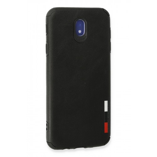 Newface Samsung Galaxy J7 Pro / J730 Kılıf Loop Deri Silikon - Siyah Newface Samsung Galaxy J7 Pro / J730 Kılıf Loop Deri Silikon - Siyah