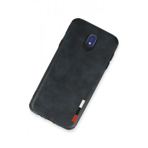 Newface Samsung Galaxy J7 Pro / J730 Kılıf Loop Deri Silikon - Lacivert Newface Samsung Galaxy J7 Pro / J730 Kılıf Loop Deri Silikon - Lacivert