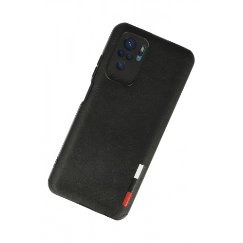 Newface Xiaomi Redmi Note 10 Kılıf Loop Deri Silikon - Siyah Newface Xiaomi Redmi Note 10 Kılıf Loop Deri Silikon - Siyah