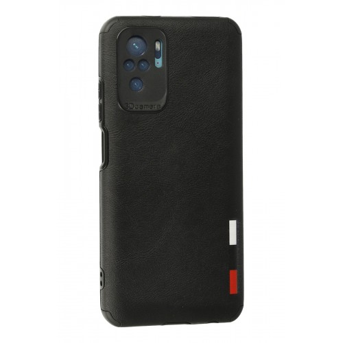 Newface Xiaomi Redmi Note 10S Kılıf Loop Deri Silikon - Siyah Newface Xiaomi Redmi Note 10S Kılıf Loop Deri Silikon - Siyah