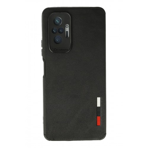Newface Xiaomi Redmi Note 10 Pro Kılıf Loop Deri Silikon - Siyah Newface Xiaomi Redmi Note 10 Pro Kılıf Loop Deri Silikon - Siyah