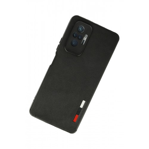 Newface Xiaomi Redmi Note 10 Pro Kılıf Loop Deri Silikon - Siyah Newface Xiaomi Redmi Note 10 Pro Kılıf Loop Deri Silikon - Siyah