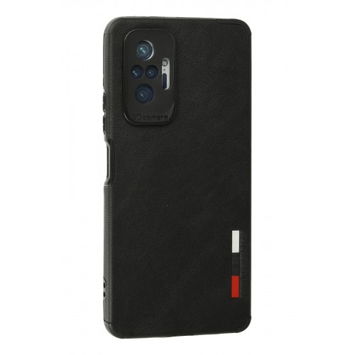 Newface Xiaomi Redmi Note 10 Pro Kılıf Loop Deri Silikon - Siyah Newface Xiaomi Redmi Note 10 Pro Kılıf Loop Deri Silikon - Siyah