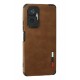 Newface Xiaomi Redmi Note 10 Pro Kılıf Loop Deri Silikon - Kahverengi Newface Xiaomi Redmi Note 10 Pro Kılıf Loop Deri Silikon - Kahverengi