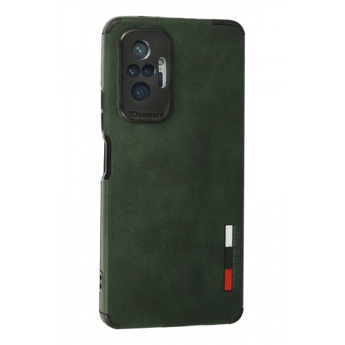 Newface Xiaomi Redmi Note 10 Pro Kılıf Loop Deri Silikon - Yeşil Newface Xiaomi Redmi Note 10 Pro Kılıf Loop Deri Silikon - Yeşil