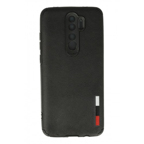 Newface Xiaomi Redmi Note 8 Pro Kılıf Loop Deri Silikon - Siyah Newface Xiaomi Redmi Note 8 Pro Kılıf Loop Deri Silikon - Siyah