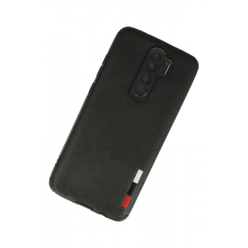 Newface Xiaomi Redmi Note 8 Pro Kılıf Loop Deri Silikon - Siyah Newface Xiaomi Redmi Note 8 Pro Kılıf Loop Deri Silikon - Siyah