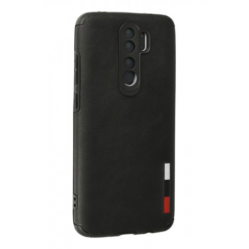 Newface Xiaomi Redmi Note 8 Pro Kılıf Loop Deri Silikon - Siyah Newface Xiaomi Redmi Note 8 Pro Kılıf Loop Deri Silikon - Siyah