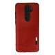 Newface Xiaomi Redmi Note 8 Pro Kılıf Loop Deri Silikon - Kırmızı Newface Xiaomi Redmi Note 8 Pro Kılıf Loop Deri Silikon - Kırmızı