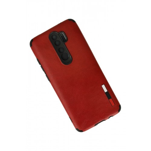 Newface Xiaomi Redmi Note 8 Pro Kılıf Loop Deri Silikon - Kırmızı Newface Xiaomi Redmi Note 8 Pro Kılıf Loop Deri Silikon - Kırmızı
