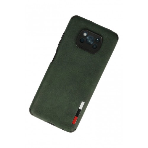 Newface Xiaomi Pocophone X3 Kılıf Loop Deri Silikon - Yeşil Newface Xiaomi Pocophone X3 Kılıf Loop Deri Silikon - Yeşil