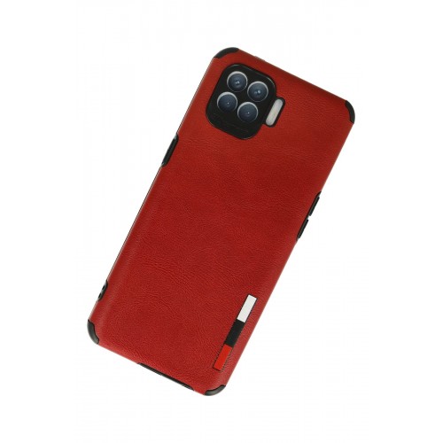 Newface Oppo Reno 4 Lite Kılıf Loop Deri Silikon - Kırmızı Newface Oppo Reno 4 Lite Kılıf Loop Deri Silikon - Kırmızı