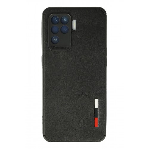 Newface Oppo Reno 5 Lite Kılıf Loop Deri Silikon - Siyah Newface Oppo Reno 5 Lite Kılıf Loop Deri Silikon - Siyah