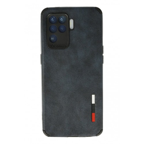 Newface Oppo Reno 5 Lite Kılıf Loop Deri Silikon - Lacivert Newface Oppo Reno 5 Lite Kılıf Loop Deri Silikon - Lacivert