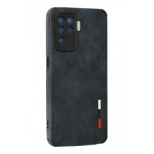 Newface Oppo Reno 5 Lite Kılıf Loop Deri Silikon - Lacivert Newface Oppo Reno 5 Lite Kılıf Loop Deri Silikon - Lacivert