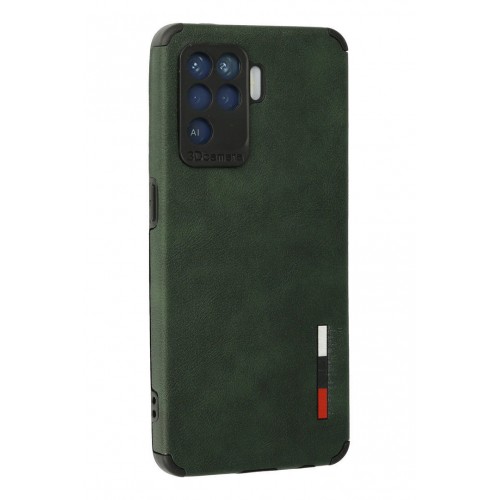Newface Oppo Reno 5 Lite Kılıf Loop Deri Silikon - Yeşil Newface Oppo Reno 5 Lite Kılıf Loop Deri Silikon - Yeşil