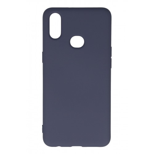 Newface Samsung Galaxy A10S Kılıf Nano içi Kadife Silikon - Gri Newface Samsung Galaxy A10S Kılıf Nano içi Kadife Silikon - Gri