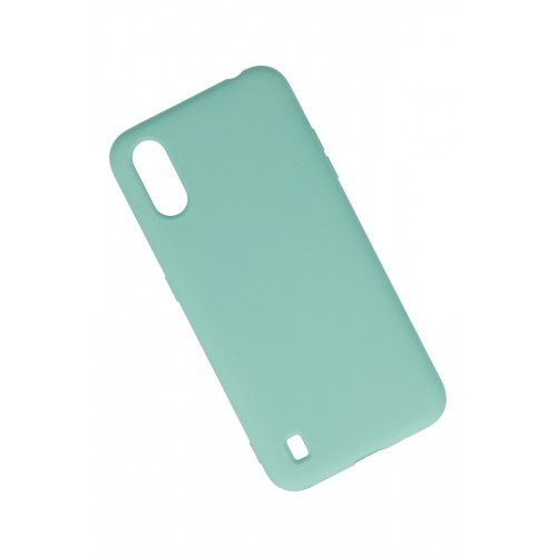 Newface Samsung Galaxy A01 Kılıf Nano içi Kadife Silikon - Turkuaz Newface Samsung Galaxy A01 Kılıf Nano içi Kadife Silikon - Turkuaz