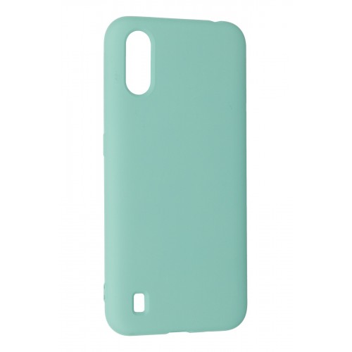 Newface Samsung Galaxy A01 Kılıf Nano içi Kadife Silikon - Turkuaz Newface Samsung Galaxy A01 Kılıf Nano içi Kadife Silikon - Turkuaz