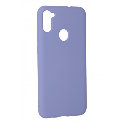 Newface Samsung Galaxy A11 Kılıf Nano içi Kadife Silikon - Lila Newface Samsung Galaxy A11 Kılıf Nano içi Kadife Silikon - Lila