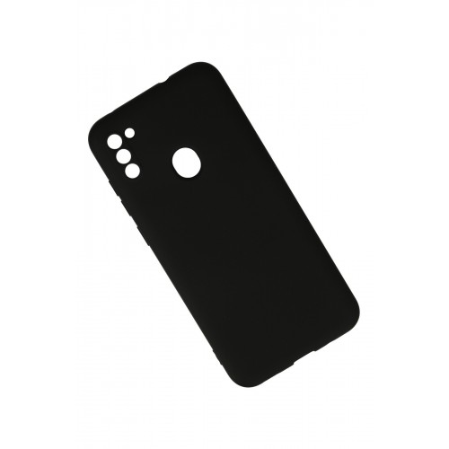 Newface Samsung Galaxy M11 Kılıf Nano içi Kadife Silikon - Siyah Newface Samsung Galaxy M11 Kılıf Nano içi Kadife Silikon - Siyah