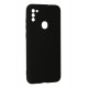 Newface Samsung Galaxy M11 Kılıf Nano içi Kadife Silikon - Siyah Newface Samsung Galaxy M11 Kılıf Nano içi Kadife Silikon - Siyah