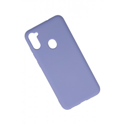 Newface Samsung Galaxy M11 Kılıf Nano içi Kadife Silikon - Lila Newface Samsung Galaxy M11 Kılıf Nano içi Kadife Silikon - Lila