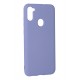 Newface Samsung Galaxy M11 Kılıf Nano içi Kadife Silikon - Lila Newface Samsung Galaxy M11 Kılıf Nano içi Kadife Silikon - Lila
