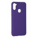 Newface Samsung Galaxy M11 Kılıf Nano içi Kadife Silikon - Mor Newface Samsung Galaxy M11 Kılıf Nano içi Kadife Silikon - Mor
