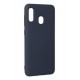 Newface Samsung Galaxy A20 Kılıf Nano içi Kadife Silikon - Lacivert Newface Samsung Galaxy A20 Kılıf Nano içi Kadife Silikon - Lacivert