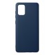 Newface Samsung Galaxy A71 Kılıf Nano içi Kadife Silikon - Lacivert Newface Samsung Galaxy A71 Kılıf Nano içi Kadife Silikon - Lacivert