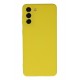 Newface Samsung Galaxy S21 Plus Kılıf Nano içi Kadife Silikon - Sarı Newface Samsung Galaxy S21 Plus Kılıf Nano içi Kadife Silikon - Sarı
