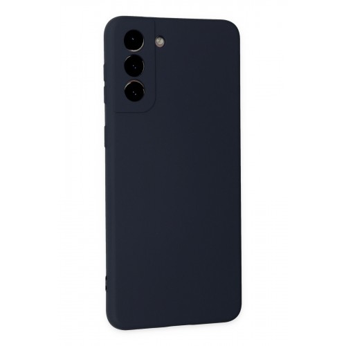 Newface Samsung Galaxy S21 Plus Kılıf Nano içi Kadife Silikon - Lacivert Newface Samsung Galaxy S21 Plus Kılıf Nano içi Kadife Silikon - Lacivert