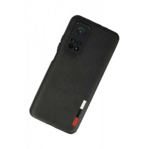Newface Xiaomi Mi 10T Kılıf Loop Deri Silikon - Siyah Newface Xiaomi Mi 10T Kılıf Loop Deri Silikon - Siyah