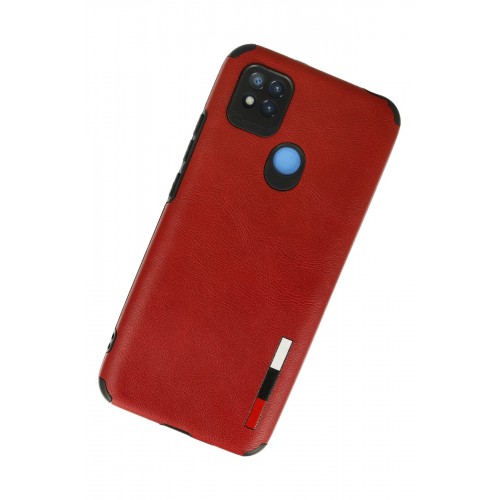 Newface Xiaomi Redmi 9C Kılıf Loop Deri Silikon - Kırmızı Newface Xiaomi Redmi 9C Kılıf Loop Deri Silikon - Kırmızı