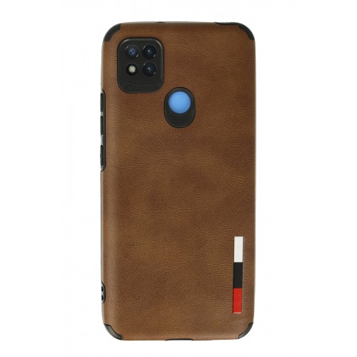 Newface Xiaomi Redmi 9C Kılıf Loop Deri Silikon - Kahverengi Newface Xiaomi Redmi 9C Kılıf Loop Deri Silikon - Kahverengi