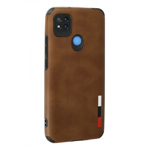 Newface Xiaomi Redmi 9C Kılıf Loop Deri Silikon - Kahverengi Newface Xiaomi Redmi 9C Kılıf Loop Deri Silikon - Kahverengi