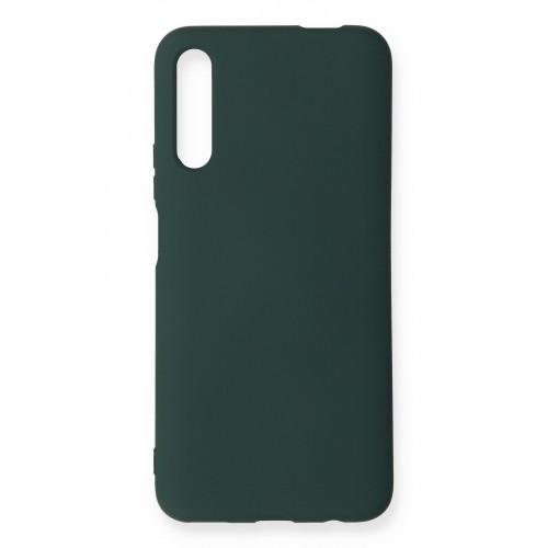 Newface Huawei P Smart Pro / Y9S Kılıf Nano içi Kadife Silikon - Koyu Yeşil Newface Huawei P Smart Pro / Y9S Kılıf Nano içi Kadife Silikon - Koyu Yeşil