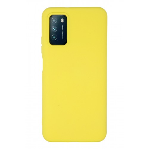 Newface Xiaomi Pocophone M3 Kılıf Nano içi Kadife Silikon - Sarı Newface Xiaomi Pocophone M3 Kılıf Nano içi Kadife Silikon - Sarı