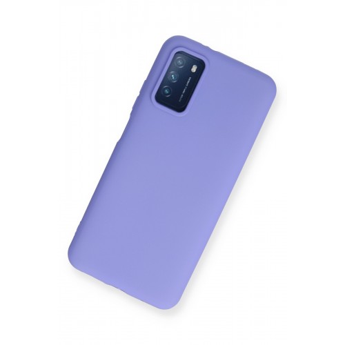 Newface Xiaomi Pocophone M3 Kılıf Nano içi Kadife Silikon - Lila Newface Xiaomi Pocophone M3 Kılıf Nano içi Kadife Silikon - Lila