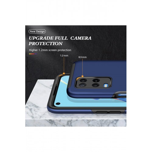 Newface Oppo A54 4G Kılıf Elit Yüzüklü Kapak - Lacivert Newface Oppo A54 4G Kılıf Elit Yüzüklü Kapak - Lacivert