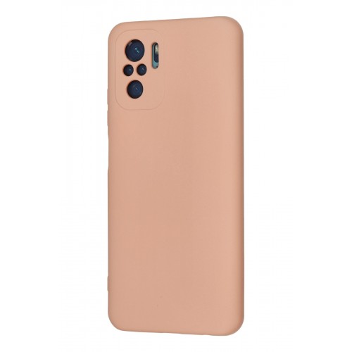 Newface Xiaomi Redmi Note 10 Kılıf Nano içi Kadife Silikon - Pudra Newface Xiaomi Redmi Note 10 Kılıf Nano içi Kadife Silikon - Pudra
