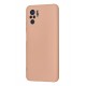 Newface Xiaomi Redmi Note 10 Kılıf Nano içi Kadife Silikon - Pudra Newface Xiaomi Redmi Note 10 Kılıf Nano içi Kadife Silikon - Pudra