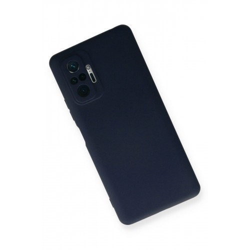 Newface Xiaomi Redmi Note 10 Pro Kılıf Nano içi Kadife Silikon - Lacivert Newface Xiaomi Redmi Note 10 Pro Kılıf Nano içi Kadife Silikon - Lacivert